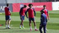 Simeone ultima la preparación para Bilbao sin Griezmann, Giménez, Lemar y Azpilicueta