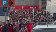 Ambiente previo al encuentro Atlético de Madrid vs Lille