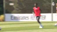 Ancelotti dirige el primer entrenamiento con toda su plantilla