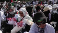 Miles de personas demuestran su solidaridad con el pueblo palestino desde Indonesia