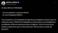 Asilada en residencia argentina dice que Gobierno de Maduro exige 