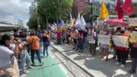 Filipinos se concentran en Ciudad Quezón contra las maniobras militares de EE.UU. y Filipinas