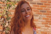 Stacey Solomon suffers fall while playing with son Rex
