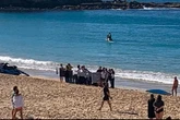 Woman in critical condition after shark attack - witness saw 'a lot of blood'