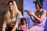 America's Skid Row is infected with the Black Death as woman holds stiff dead rat in her hands