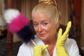 Kim Woodburn unrecognisable in sizzling leggy modelling snaps from her youth