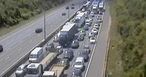 LiveBREAKING: Dartford crossing LIVE: M25 traffic jam after crash between car and lorry