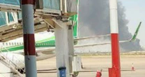 Baghdad Airport fire: Mystery blaze 'breaks out' inside US forces controlled area