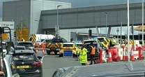 Luton Airport horror as vehicle 'plunges from roof of multi-storey car park'