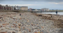 Prestwick Beach horror find as leg still wearing shoe and sock washes ashore