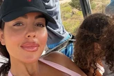 Model Georgia Rodriguez stuns in busty golf look and enjoys family day out with Cristiano Ronaldo