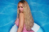 Rihanna makes a splash in plunging sheer lingerie for seductive pool photoshoot