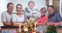 Christmas cake murder family photo shows 'poisoner' smiling next to her 'victims'