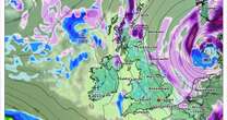 UK weather maps turn deep purple as long range snow forecast warns of new Beast from the East