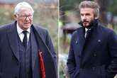 Sir Alex Ferguson and David Beckham among mourners at Man Utd legend Kath Phipps' funeral