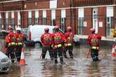 British woman looks outside during flood and is horrified when she spots car