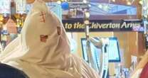 Pubgoers disgusted after man turns up for New Year's party wearing KKK robes