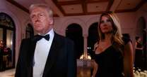 Awkward scenes as Donald Trump and his wife Melania arrive on NYE at his Mar-A-Lago Club