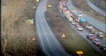 Lorry overturns on A12 as accident shuts down major road with 'heavy traffic'