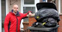 Rat-infested street hasn't had bins collected for month and is 'overflowing' with rubbish