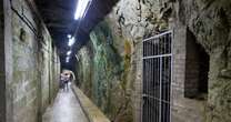 Underground hospital, bakery and power station hidden in maze beneath sundrenched island