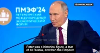 Russia presents Vladimir Putin as sent by God to rescue humans from WW3 in bizarre video