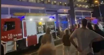 BREAKING: Tenerife hotel horror blaze as guest, 23, plunges to his death from balcony