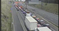 LiveM62 traffic LIVE as drivers face hour-long delays after crash shuts part of road