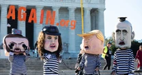 Donald Trump protests live: No Kings march in Washington DC attracts tens of thousands