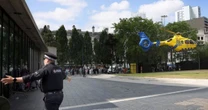 BREAKING: Manchester Piccadilly Gardens knife attack sees air ambulance land after man stabbed