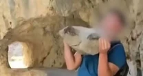 Tourist faces £168,000 fine after throwing huge rock at Spanish beauty spot
