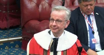 Ermine-clad Tory Michael Gove sworn into House of Lords