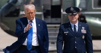 BREAKING: Donald Trump touches down in UK as Air Force One lands on way to Middle East