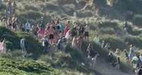 Irvine Beach horror as teenage boy, 16, stabbed to death in sunset party during mass brawl