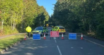 Van 'driven at Leicestershire drone factory' with people 'locked on top'