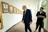 Petty Donald Trump's latest dig at Joe Biden as he replaces photo in presidential 'walk of fame'