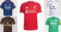 Premier League kit rankings 2025-26 - Arsenal, Liverpool and Man Utd shirts rated and slated