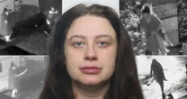 Two minutes of horror played out in chilling images as woman butchers ex on Christmas Day