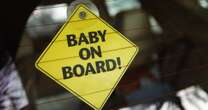 Parents horrified after learning real reason 'baby on board' car signs exists