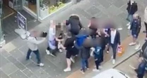 Thugs kick and stamp on man as Rangers championship celebrations spark 'carnage'