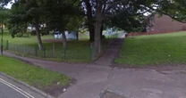 Police hunt two suspects after masked stranger dragged man into bush and raped him