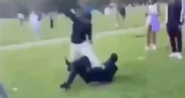Boy, 17, stabbed with foot-long knives in Hyde Park as witnesses scream in fear