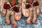 Woman's quirky tattoo sparks debate – but unusual detail in snap steals the show