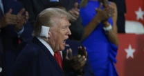 BREAKING: Donald Trump breaks cover with bandaged ear in first appearance since assassination attempt