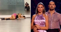 Zara McDermott seen collapsed on floor in footage from rehearsal with GrazianoZara McDermott