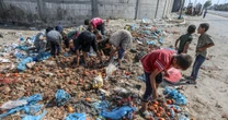 Gaza kids search for food in abandoned rubbish as heartbreaking seige continues