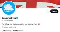 Twitter/X disables Tories account in first week of Labour GovernmentConservative Party