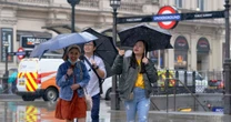 UK weather: Heavy showers as temperatures plunge as low as 4C before 28C heatwave