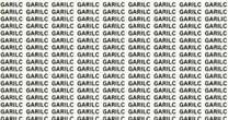 Only genius-level IQs can spot the correct spelling of garlic in 10 seconds