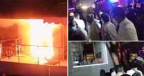 India hospital fire leaves at least 7 patients dead and dozens injured as victims trapped in lift